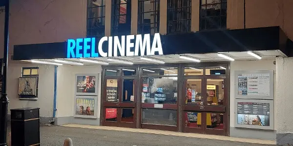 The entrance to REEL Cinema Bridgnorth